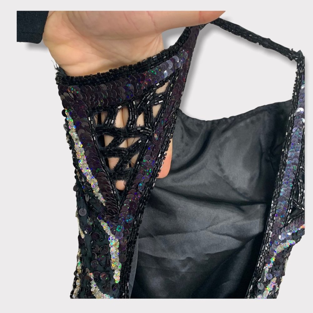 Precious Formals Sequin Open Back Formal Dress Sm… - image 7